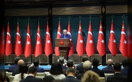 Cumhurbaşkanlığı Kabinesi, Cumhurbaşkanı Recep Tayyip Erdoğan başkanlığında Ankara’da toplandı