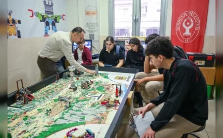 Bornova’da Junioruni buluşması gençleri kodlama, robotik ve bilimsel keşifle buluşturdu