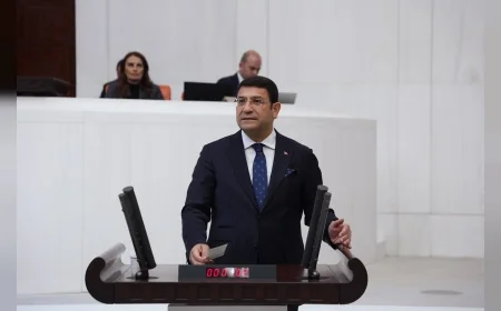 DEVA Partisi Ankara Milletvekili İdris Şahin: “Ekonomiden adalete kadar çözülmeyi bekleyen ne kadar düğüm varsa, hepsinin çözüleceği yer bu binanın çatısıdır”
