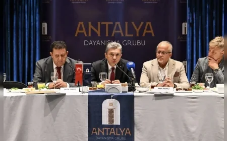 Antalya Valisi Hulusi Şahin: “Şehrin geleceğini ortak akılla şekillendiriyoruz”