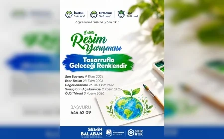 Yunusemre’de öğrenciler tasarruf bilincini resimlere taşıyacak, dereceye girenler ödüllendirilecek