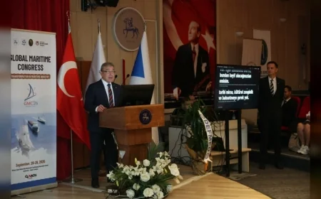 Dokuz Eylül Üniversitesi denizcilik sektörünün küresel dönüşümünü GMC 26’da gündeme taşıdı