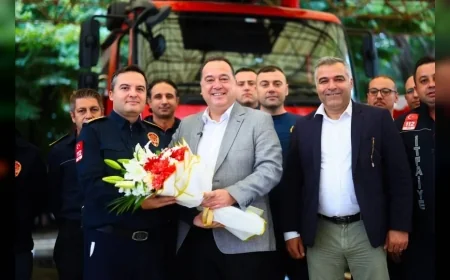 Manisa Büyükşehir Belediye Başkanı Besim Dutlulu: “Hepiniz birer kahramansınız ve bizler için çok önemlisiniz”