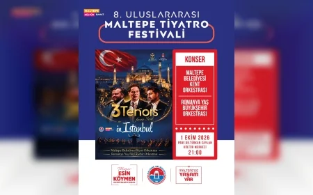 Maltepe Belediyesi’nin düzenlediği 8. Uluslararası Maltepe Tiyatro Festivali 30’a yakın ülkeden tiyatro topluluklarını buluşturacak