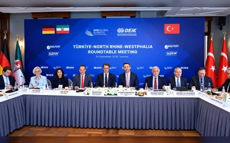 Türkiye ile Kuzey Ren-Vestfalya Arasında Ekonomik İş Birliği Masaya Yatırıldı