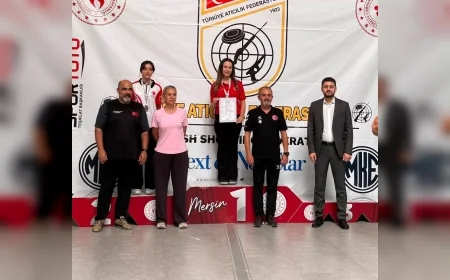 Manisalı Milli Sporcu İrem Denktaş Türkiye Rekorunun Üzerinde Dereceyle Olimpik Kadroya Girdi