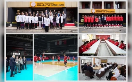 Millî Eğitim Bakanı Yusuf Tekin: “Voleybol Türk gençlerinin örnek sporu hâline dönüştüyse bunda okulun ve federasyonun büyük katkısı var”