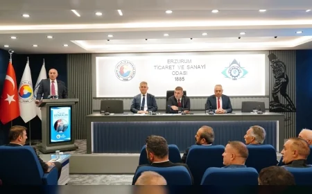 Erzurum Ticaret ve Sanayi Odası Eylül Ayı Olağan Meclis Toplantısında Aylık Faaliyetler ve Kurumsal Temaslar Değerlendirildi!