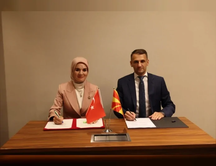 Aile ve Sosyal Hizmetler Bakanı Mahinur Özdemir Göktaş Kuzey Makedonya’da sosyal hizmetler alanında iş birliği mutabakatı imzaladı