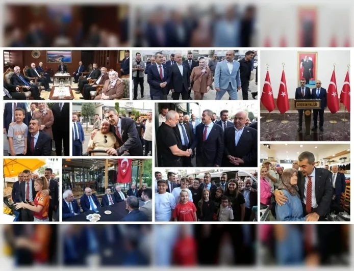 Millî Eğitim Bakanı Yusuf Tekin Giresun’da eğitim yatırımlarını yerinde inceledi