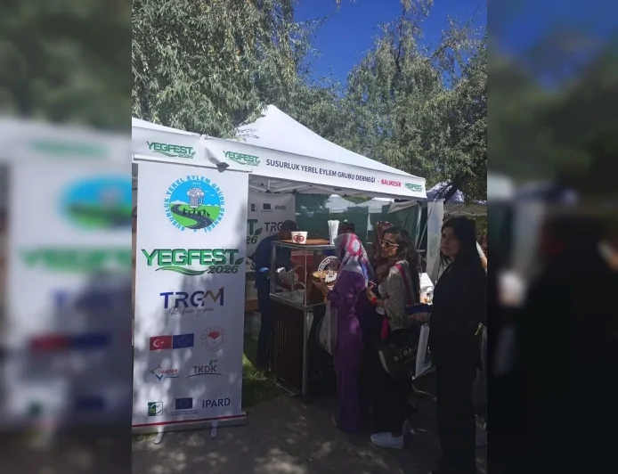 Susurluk Yerel Eylem Grubu, YEGFEST 2026'da Coğrafi İşaretli Tost ve Ayranıyla Festivalin Yıldızı Oldu