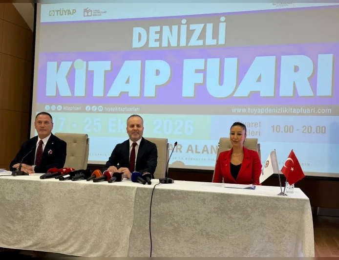 Denizli’de TÜYAP Kitap Fuarı İlk Kez Kapılarını Açıyor: 500’e Yakın Yazar Okurlarla Buluşacak