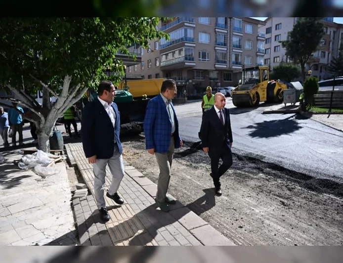 Altındağ Belediye Başkanı Dr. Veysel Tiryaki: “Şu ana kadar 75 bin 637 ton asfalt serimi gerçekleştirdik”