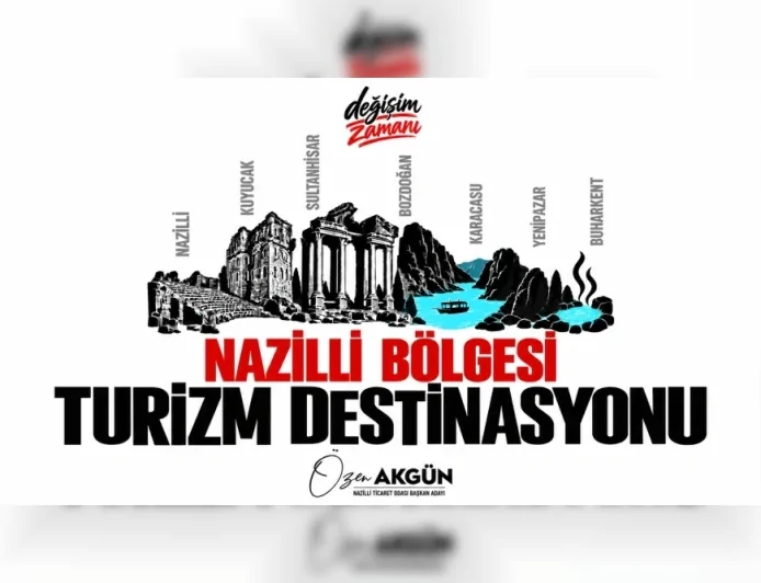 Nazilli Ticaret Odası Başkan Adayı Özen Akgün: “Turistler kent merkezine girecek, çarşı pazar hareketlenecek”