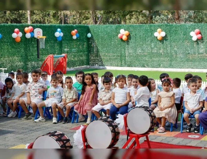 Süreyya Yavuz Nasrettin Hoca Anaokulunda öğrencilerin İlköğretim Haftası sevincine ortak oldu