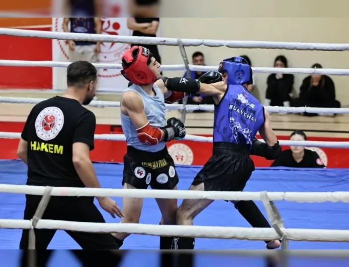 Manisa’da 17. İller Arası Muaythai Zafer Kupası 14 ilden 386 sporcunun katılımıyla tamamlandı
