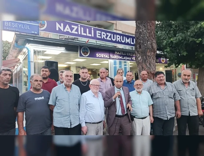 Nazilli Erzurumlular Derneği Başkanı Yüksel Karabıyık: “Milli Eğitim Bakanı Yusuf Tekin kırmızı çizgimizdir”