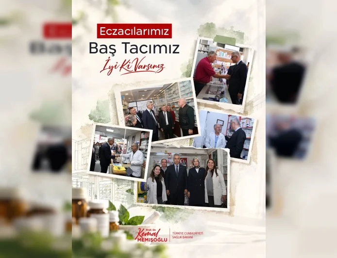 Sağlık Bakanı Prof. Dr. Kemal Memişoğlu: “Eczacılarımız her daim baş tacımız”