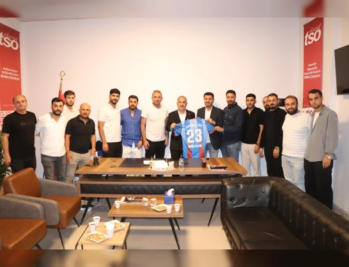 Kovancılarspor’dan Elazığ TSO Başkanı ve Başkan Adayı İdris Alan’a Seçim Öncesi Destek Ziyareti