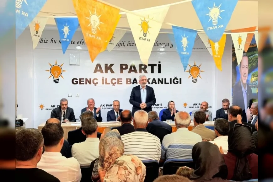 AK Parti Diyarbakır Milletvekili Galip Ensarioğlu Bingöl’ün Genç ilçesinde teşkilat ve kaymakamlık ziyaretleri gerçekleştirdi