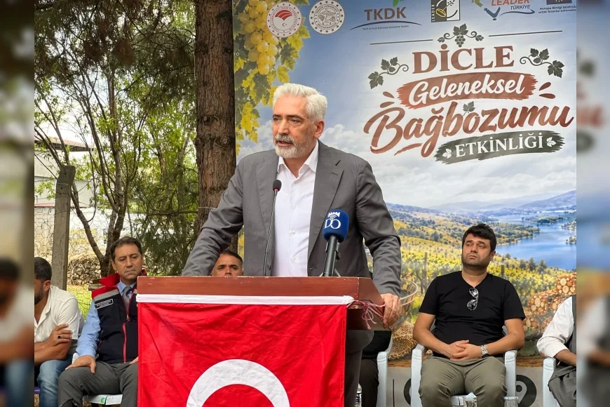 AK Parti Diyarbakır Milletvekili Galip Ensarioğlu: “Asırlık Bağcılık Geleneğimizi Geleceğe Taşıyoruz”