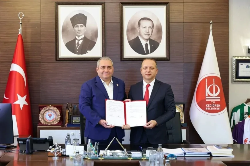 Keçiören Belediyesi ile İlçe Millî Eğitim Müdürlüğü arasında mesleki eğitim iş birliği protokolü imzalandı