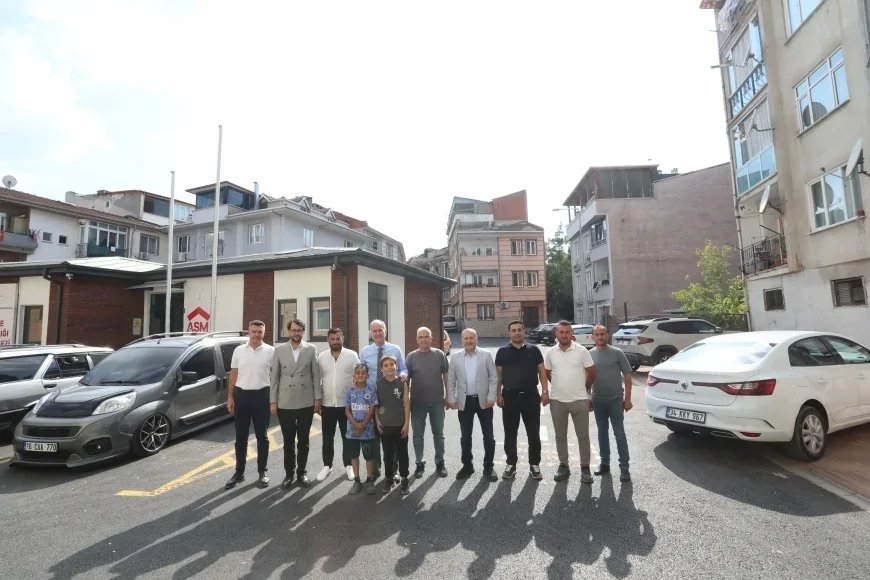 İnegöl’de Öznur-Selçuk Armağan Aile Sağlığı Merkezi çevresindeki 3 sokak asfaltlandı