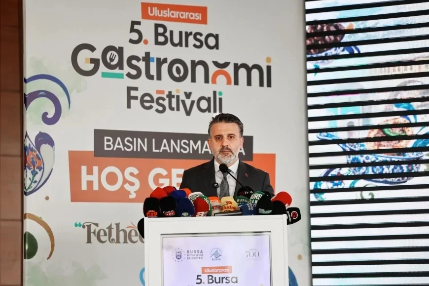 Bursa Büyükşehir Belediyesi Başkan Vekili Şahin Biba: “7 asırlık lezzet mirasını dünya sahnesine çıkarıyoruz”