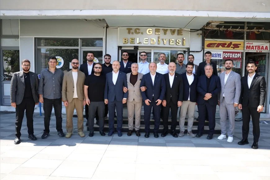 MÜSİAD Sakarya heyeti Geyve’de ilçenin ekonomik potansiyeli ve iş birliği imkanlarını görüştü