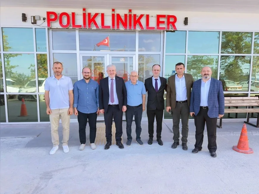 Kastamonu İl Sağlık Müdürü Dr. Fevzi Yavuzyılmaz, Çatalzeytin İlçe Devlet Hastanesinde İncelemelerde Bulundu