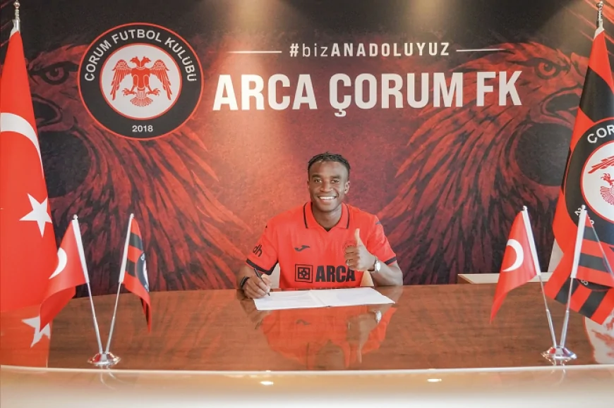 ARCA Çorum FK, Alman Milli Santrfor Youssoufa Moukoko’yu Satın Alma Opsiyonuyla Kadrosuna Kattı