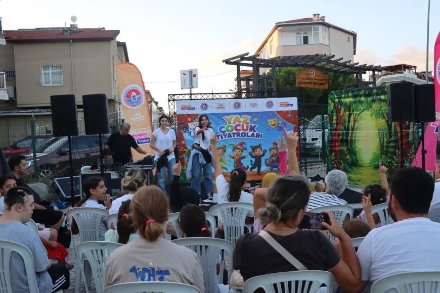 MALTEPE’DE YAZ ÇOCUK TİYATROLARI AÇIK HAVADA SON GÖSTERİYLE TAMAMLANDI!