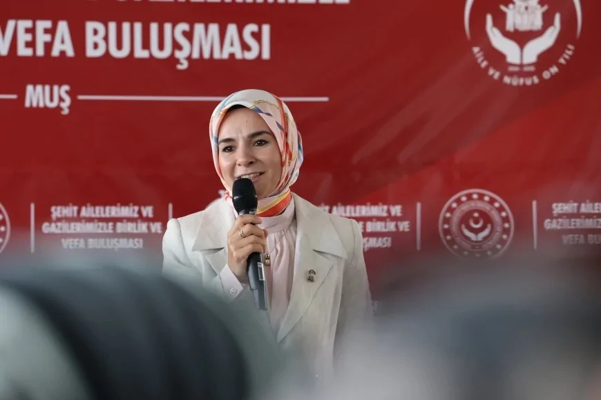 Aile ve Sosyal Hizmetler Bakanı Mahinur Özdemir Göktaş: “Terörsüz Türkiye, büyüyen bir Türkiye demektir”