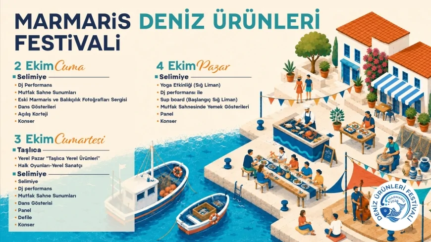 Marmaris Deniz Ürünleri Festivali Jolly Tur programına dahil edildi
