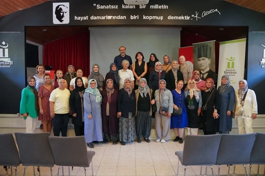 Tepebaşı Belediyesi kadın üreticilere güvenilir gıda ve hijyen eğitimi verdi