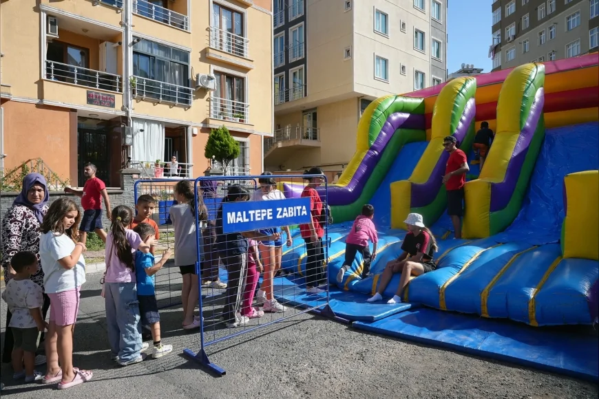 Maltepe’de Spor ve Oyun Şöleni Zümrütevler Mahallesi’nde Çocukları Hareket ve Eğlenceyle Buluşturdu