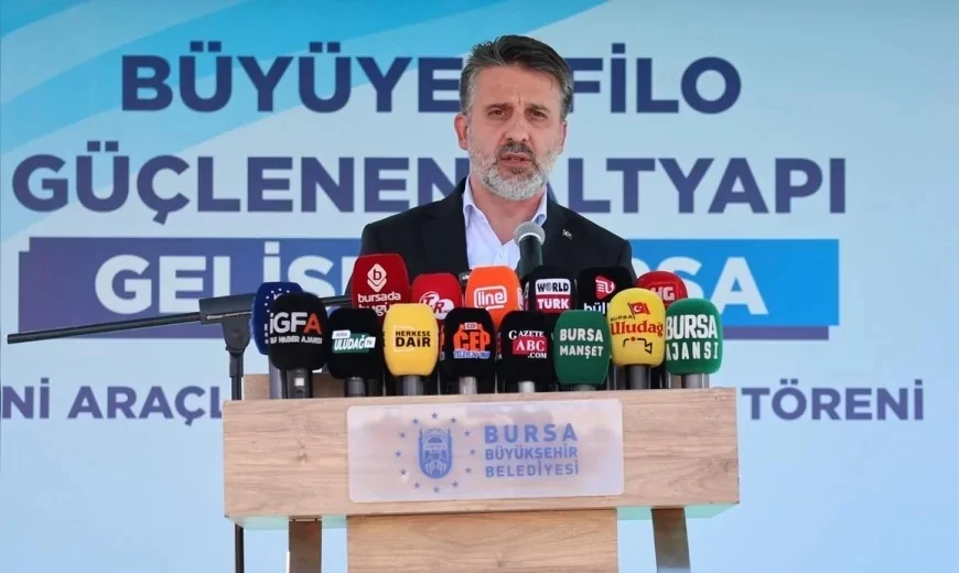 Bursa Büyükşehir Belediyesi Başkan Vekili Şahin Biba: “Altyapıda zamanla yarışıyoruz”