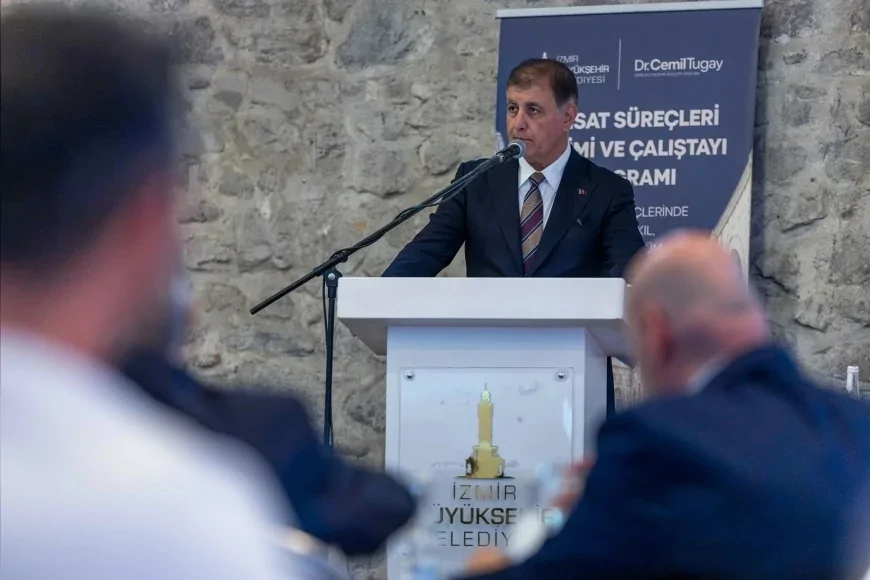 İzmir Büyükşehir Belediye Başkanı Dr. Cemil Tugay: “Doğru bilgi en başta verilmeli, izlenecek yol açıkça anlatılmalı”