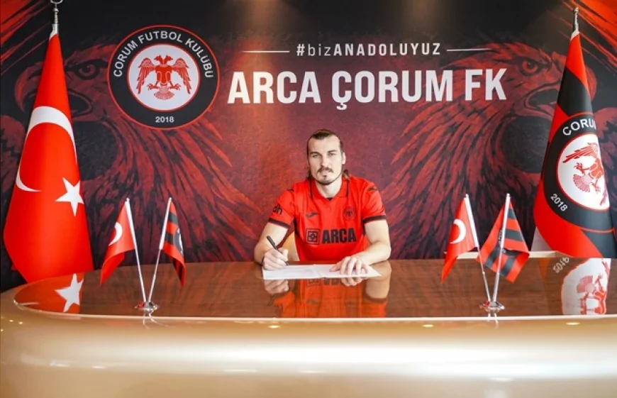 Arca Çorum FK, A Millî Takım’ın tecrübeli savunmacısı Çağlar Söyüncü ile 2 yıllık sözleşme imzaladı