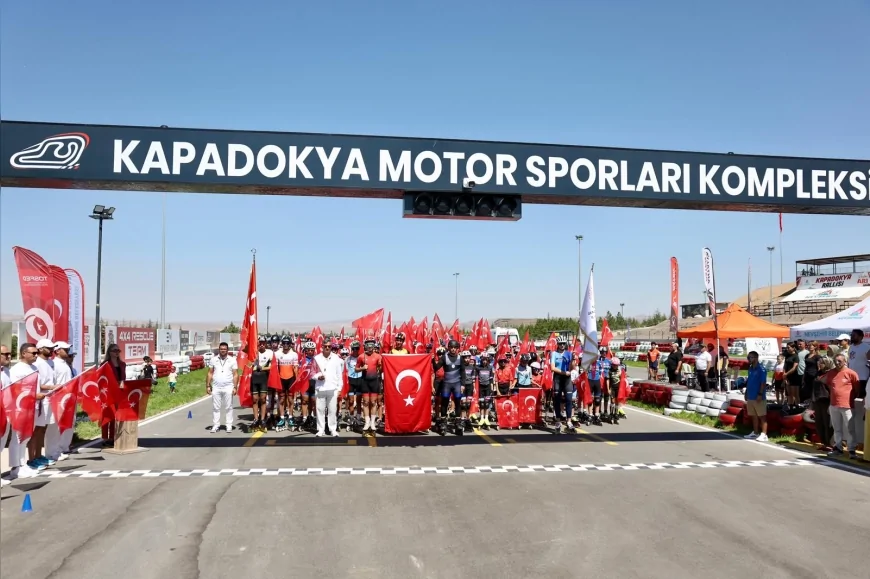 Nevşehir’de Tekerlekli Paten Kulüplerarası Türkiye Şampiyonası 216 Sporcunun Katılımıyla Başladı