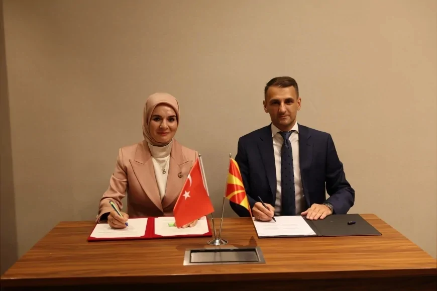 Aile ve Sosyal Hizmetler Bakanı Mahinur Özdemir Göktaş Kuzey Makedonya’da sosyal hizmetler alanında iş birliği mutabakatı imzaladı