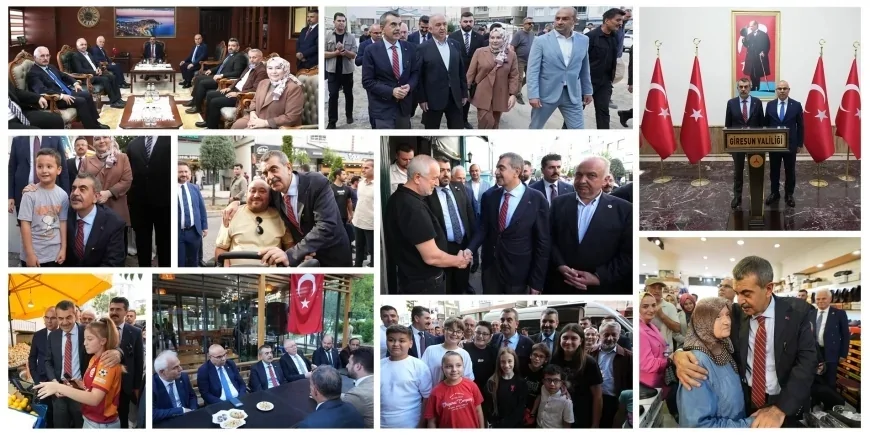 Millî Eğitim Bakanı Yusuf Tekin Giresun’da eğitim yatırımlarını yerinde inceledi