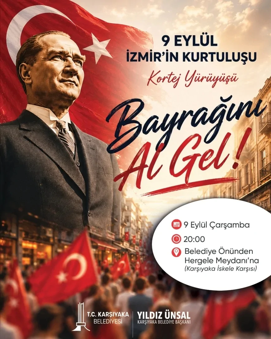 Karşıyaka Belediye Başkanı Yıldız Ünsal: “9 Eylül’ün gururunu hep birlikte büyüteceğiz”