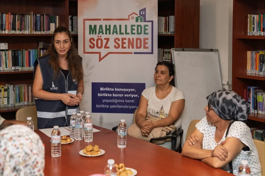 İzmir Büyükşehir Belediyesi Buca’da mahallelinin taleplerini dinledi: “İzmirlilerin sesini daha duyulur hale getirmek istiyoruz”