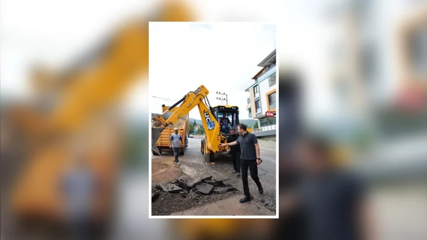 Başiskele Belediye Başkanı M. Yasin Özlü: “Ulaşım güvenliğini ve yol konforunu artıran yatırımlara devam edeceğiz”