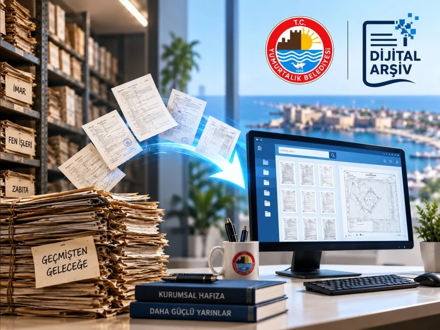 Yumurtalık Belediye Başkanı Erdinç Altıok: “800 bin sayfayı dijitalleştirdik, belediyenin geleceğine yatırım yapıyoruz”