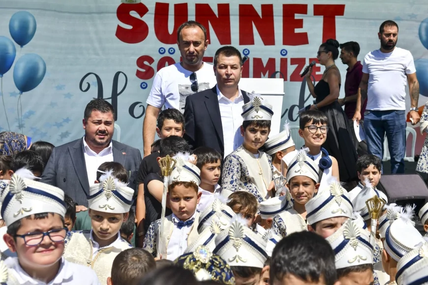 Ankara Büyükşehir Belediyesi Altınpark’ta bin çocuk için sünnet şöleni düzenledi