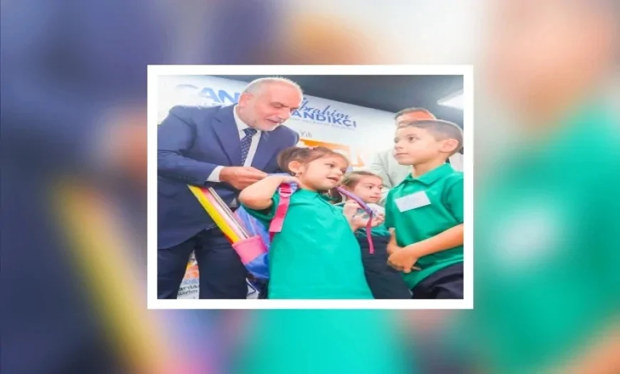 Canik Belediye Başkanı İbrahim Sandıkçı: “Birinci sınıfa başlayan tüm öğrencilerimize çanta ve kırtasiye seti hediye ediyoruz”
