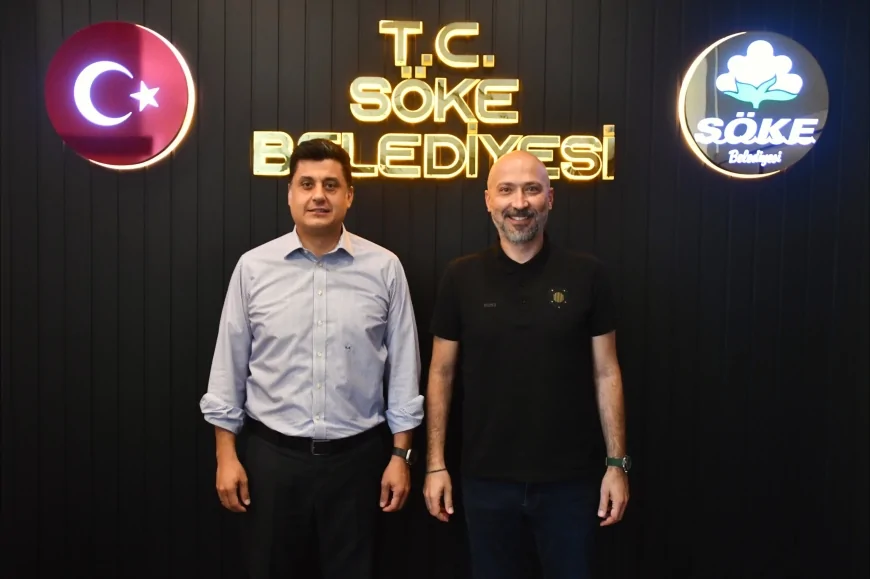 Aydın Sanayi Odası Başkanı Gökhan Maraş ile Söke Belediye Başkanı Dr. Mustafa İberya Arıkan sanayi yatırımlarını görüştü