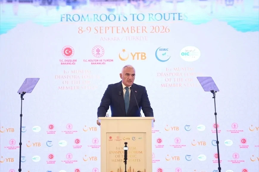 Kültür ve Turizm Bakanı Mehmet Nuri Ersoy: “Müslüman diasporaların Filistin mücadelesini dünyaya anlatmada kritik rolü var”